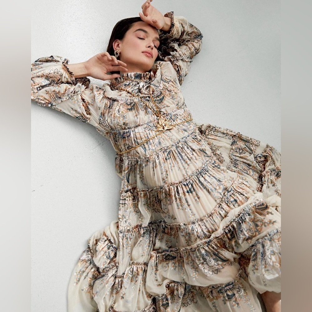 Zimmermann Ladybeetle Silk Dress